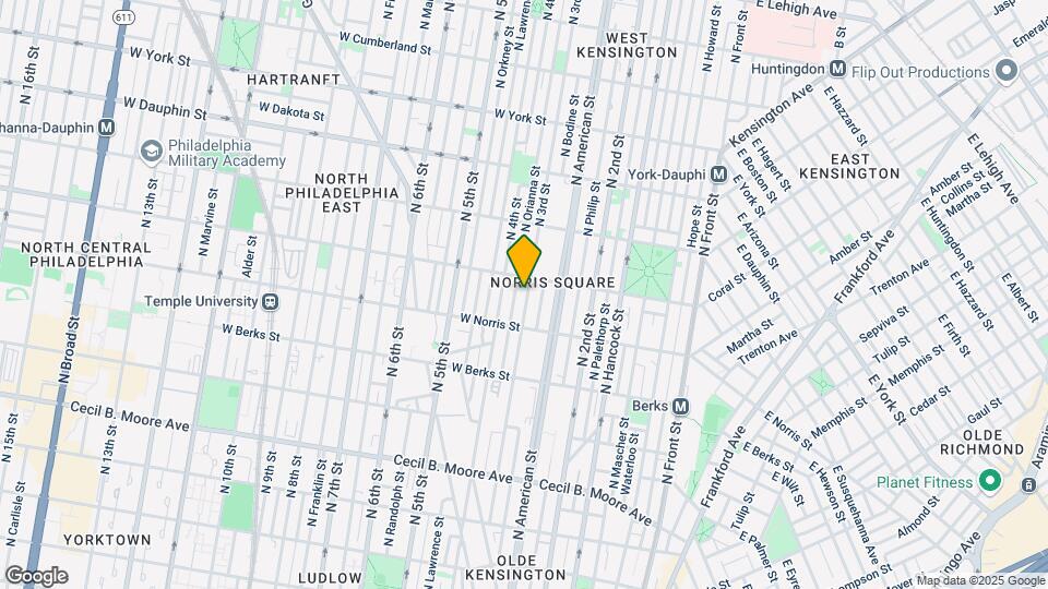 2044 N 3rd St Map and Location Details