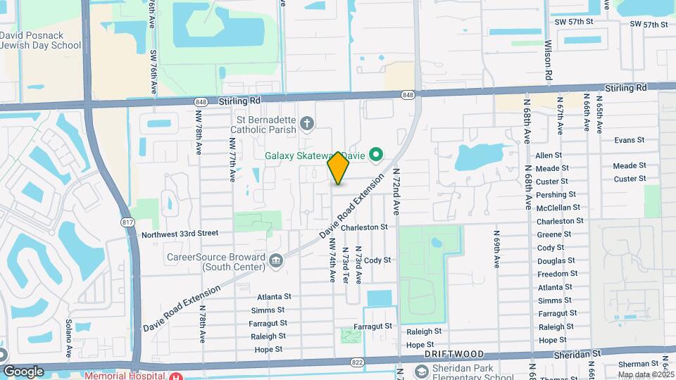 7381 NW 35th St Mapa y Detalles de la Ubicación