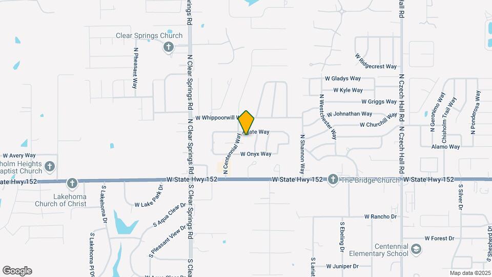 1443 W Diamond Way Map and Location Details