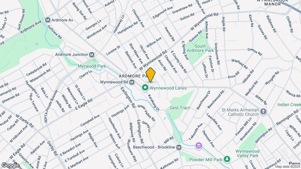 627 Kenilworth Rd Map and Location Details