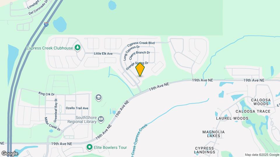 15538 Long Cypress Dr Map and Location Details