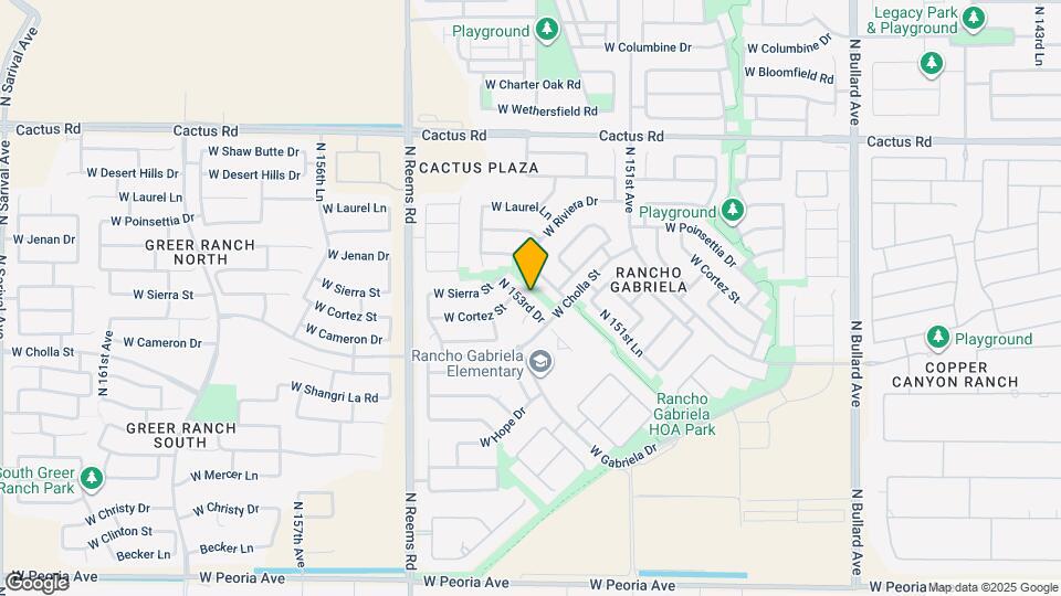 11587 N 153rd Dr Map and Location Details