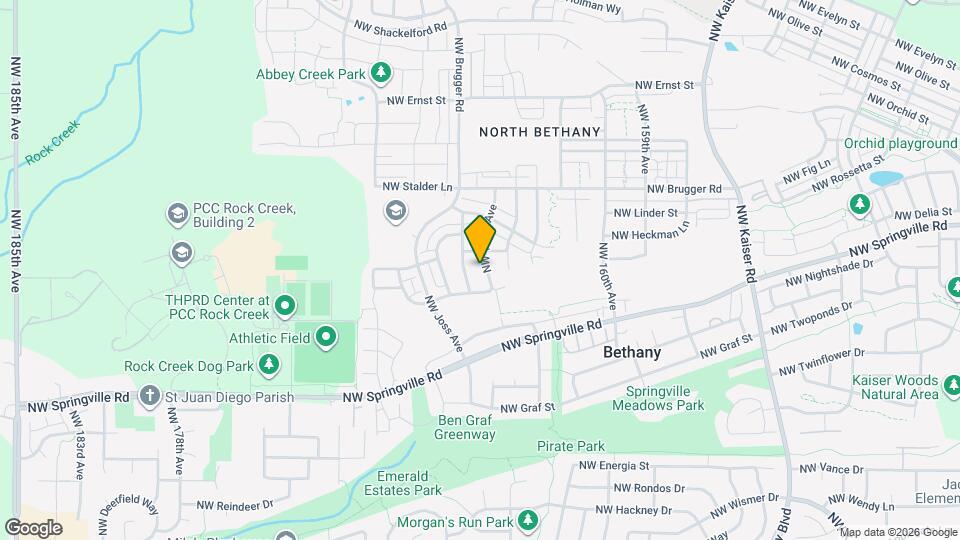 6503 NW 165th Ave Mapa y Detalles de la Ubicación