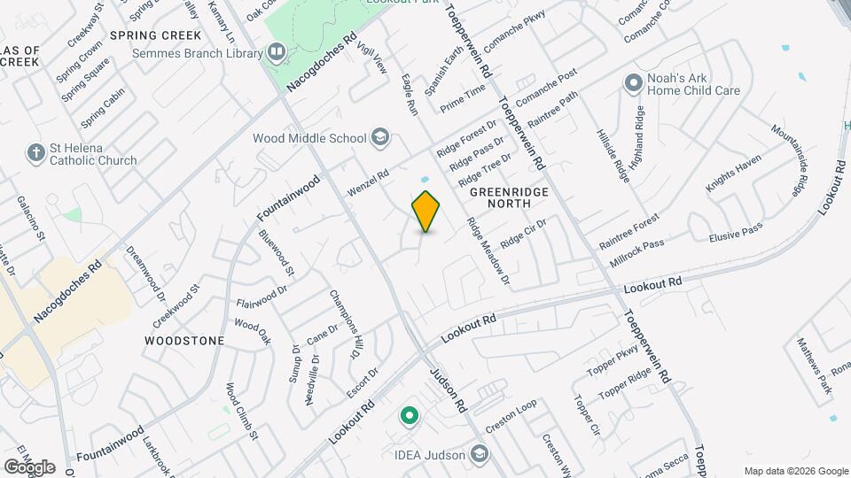 14436 Woods Hole Dr Map and Location Details