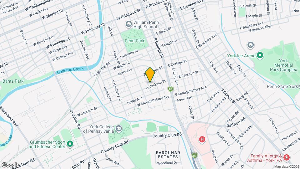 119 W Jackson St Map and Location Details