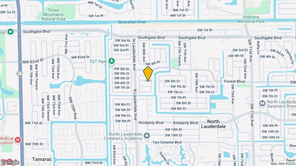 7956 SW 6th Ct Mapa y Detalles de la Ubicación
