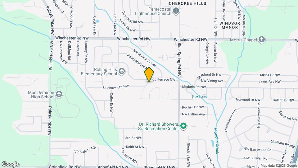 3952 Tanglebush Ln NW Map and Location Details