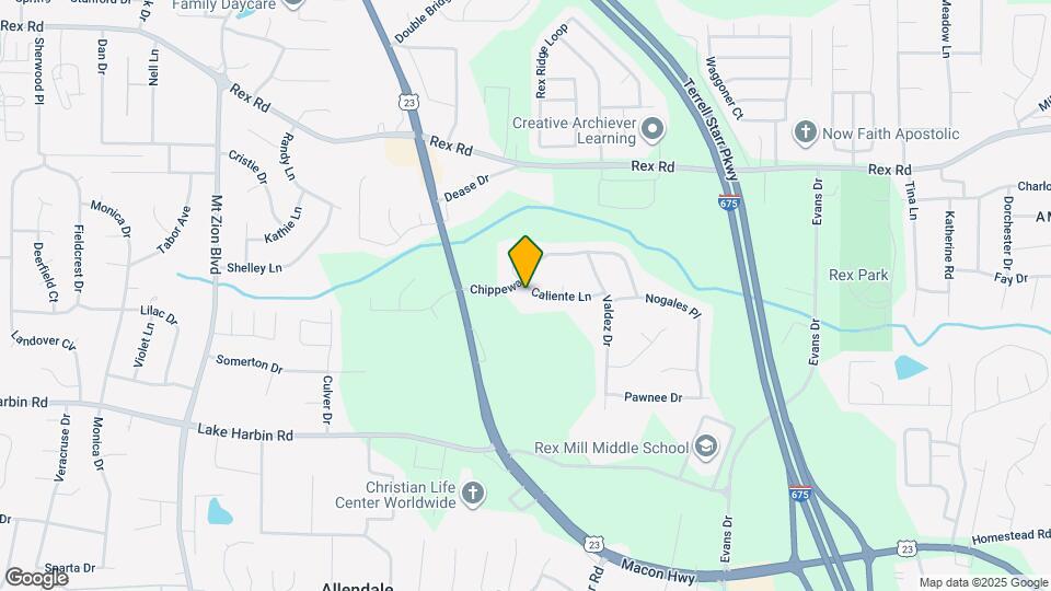 3069 Caliente Ln Map and Location Details