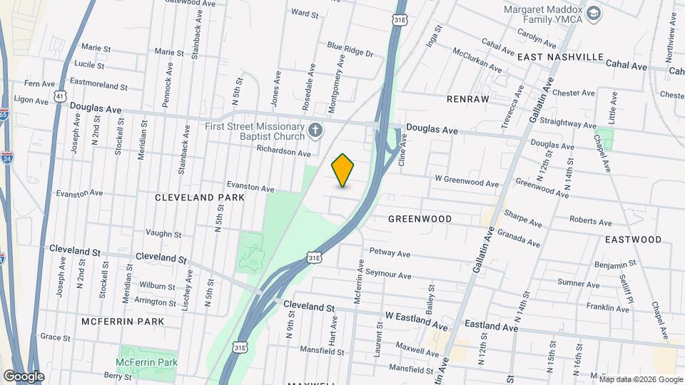 883 Carter St Map and Location Details