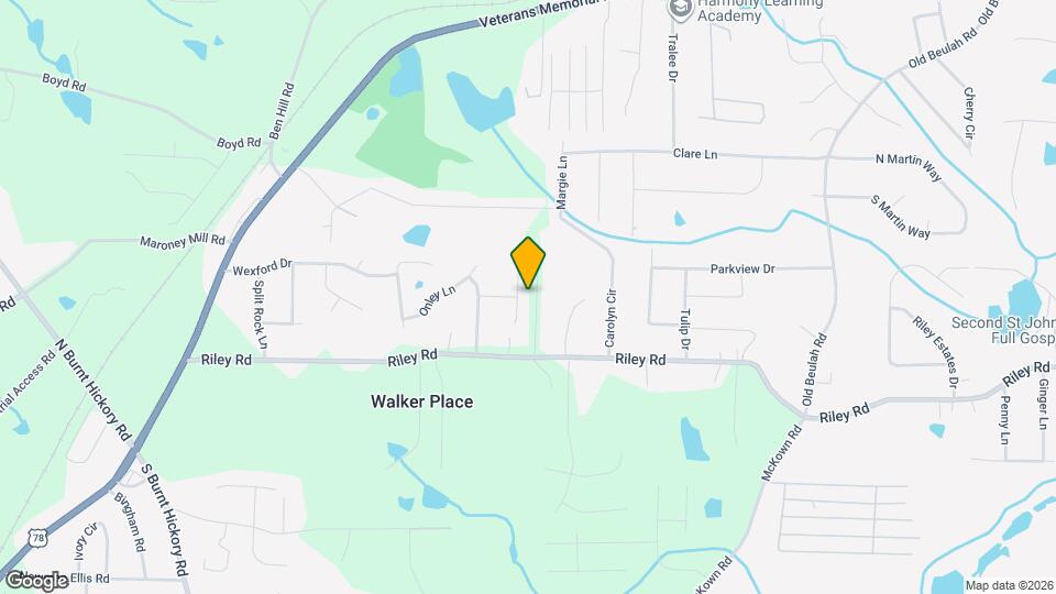 872 Woodside Dr, Unit 11612B Mapa y Detalles de la Ubicación