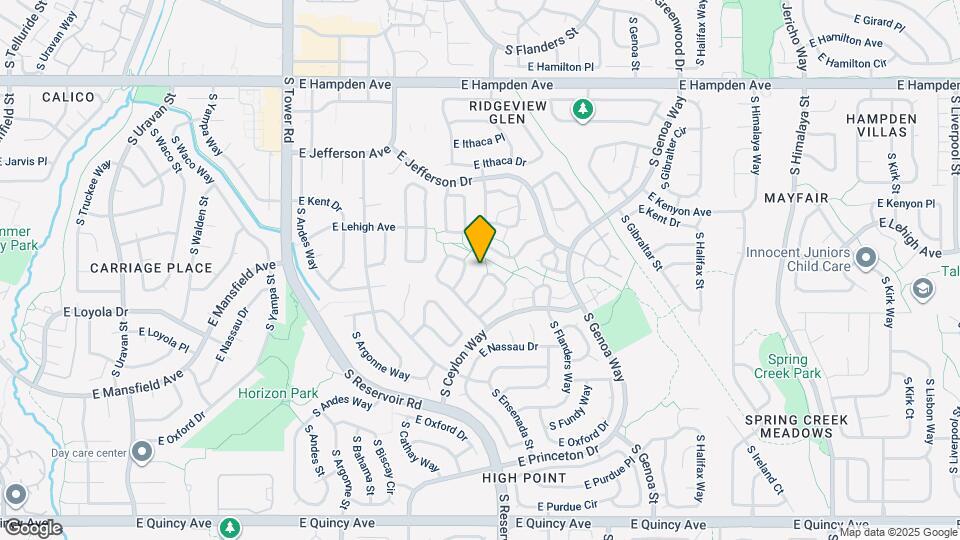 19115 E Milan Cir Map and Location Details