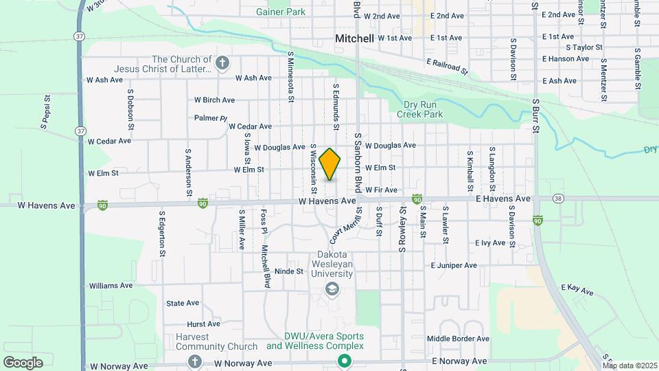 719 S Edmunds St Map and Location Details