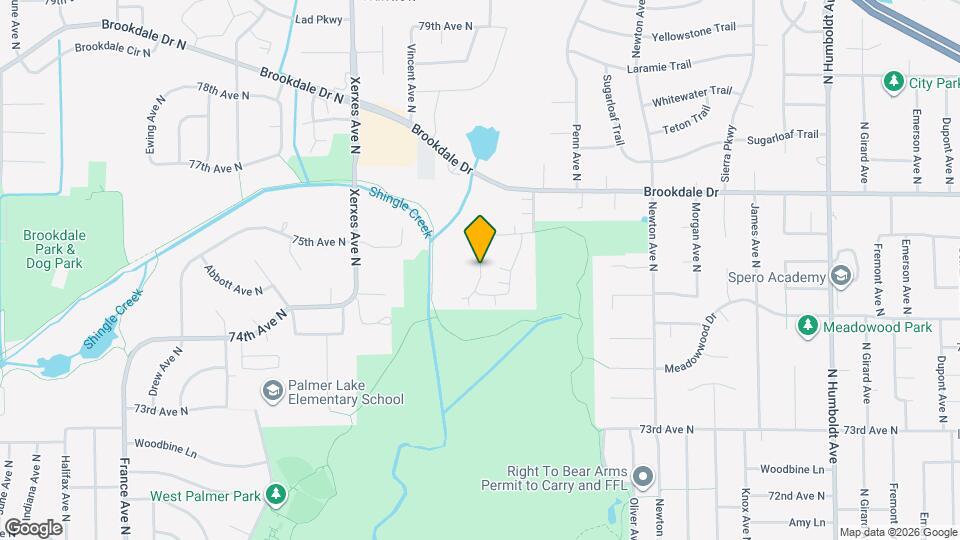 2673 Brookdale Ln Map and Location Details