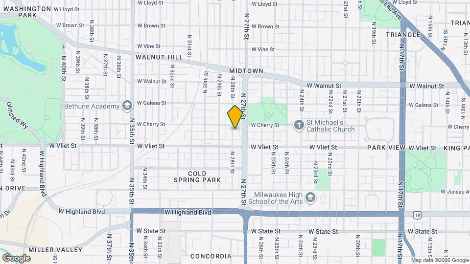 1440 N 28th St Map and Location Details