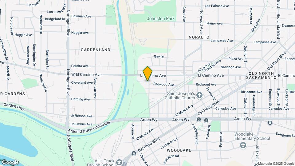 2415 Colfax St Map and Location Details