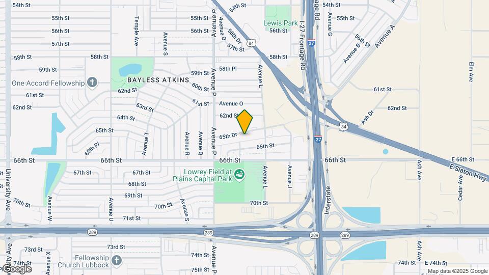 1321 65th Dr Map and Location Details