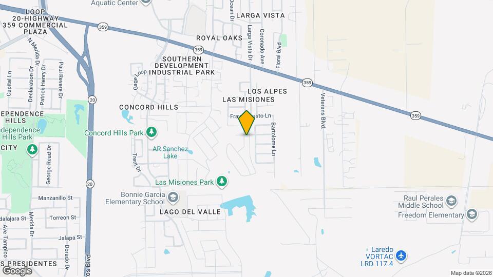 704 Mercado Ln Map and Location Details