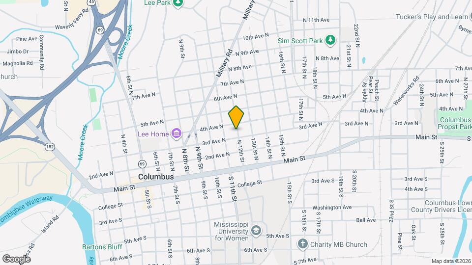 1121 3rd Ave N Map and Location Details