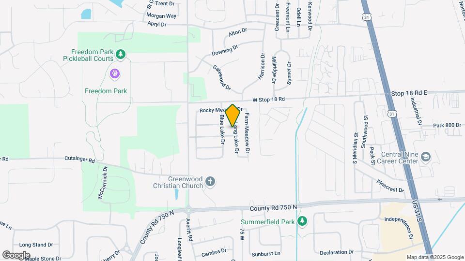1748 Long Lake Dr Map and Location Details