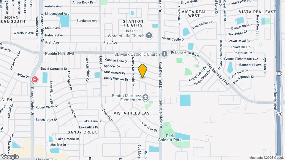 11629 Kristy Weaver Dr Map and Location Details
