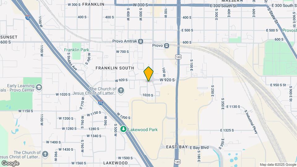 937 S 250 W St Map and Location Details