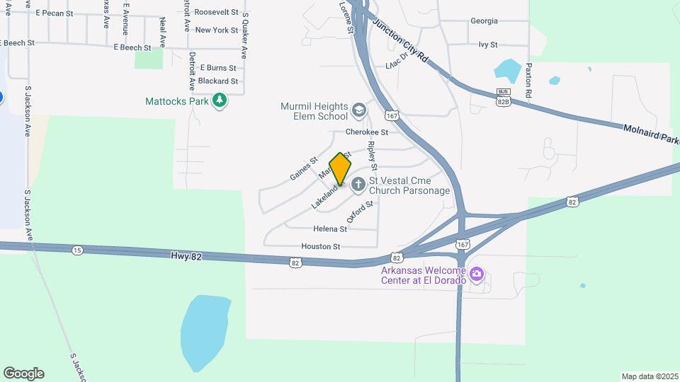 2217 Lakeland St Map and Location Details