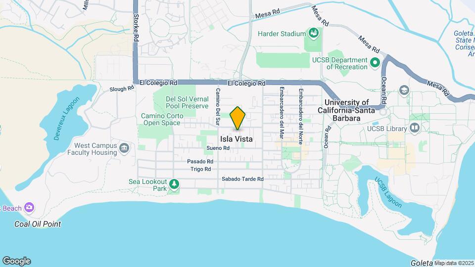 6655 Abrego Rd Map and Location Details