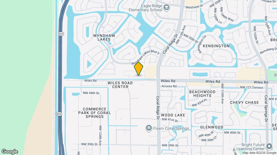 11880 NW 46th St Map and Location Details