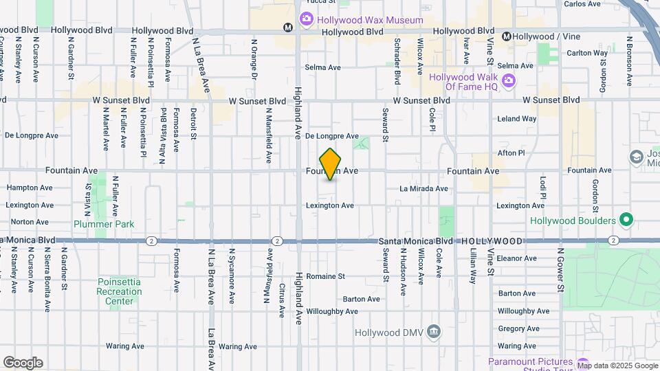 Las Palmas Apartments Map and Location Details