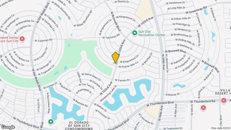 10551 W Prairie Hills Cir Map and Location Details