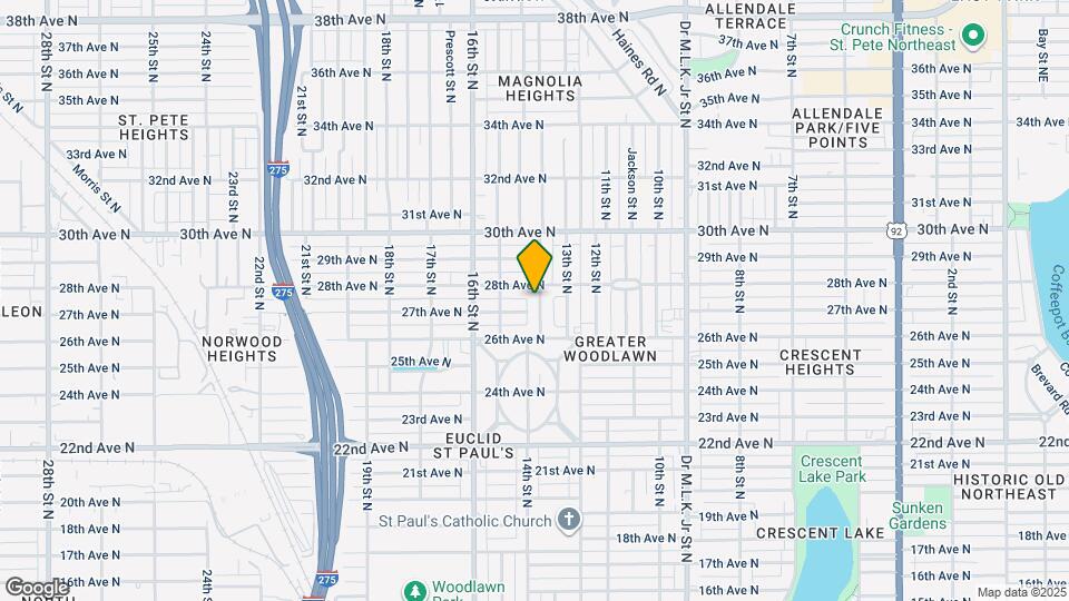 2716 14th St N Map and Location Details