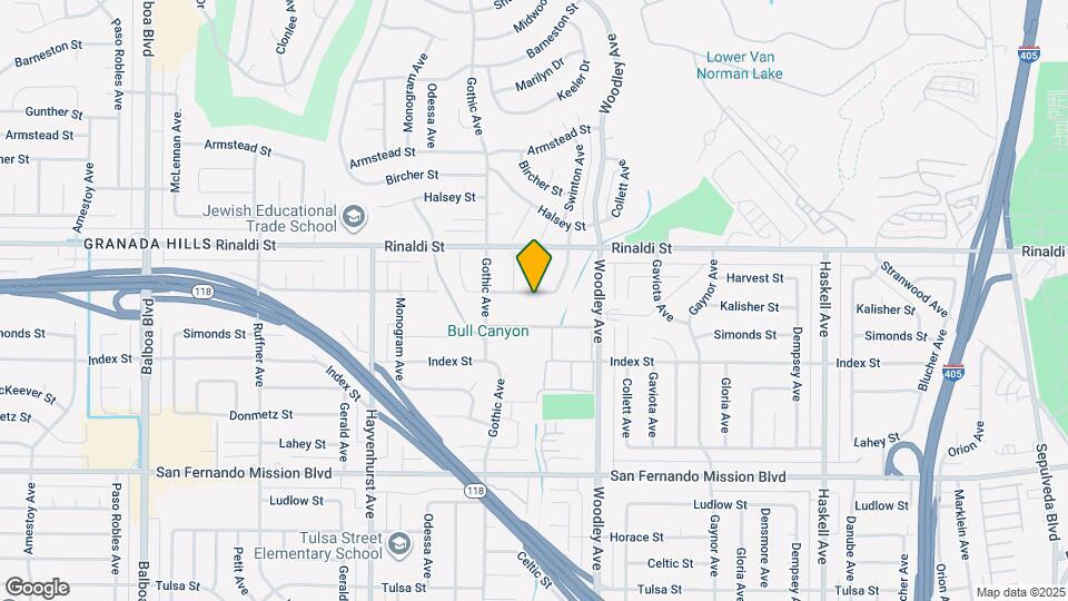 16270 Kalisher St Map and Location Details