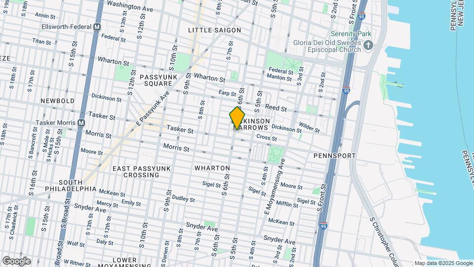 1527 S 6th St Map and Location Details