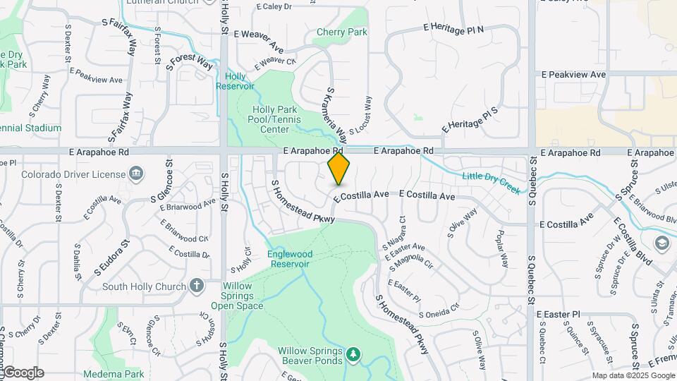 6170 E Briarwood Cir Map and Location Details