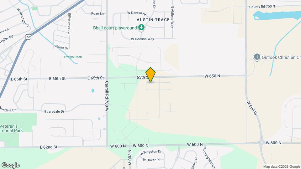 6711 Willow Wy Map and Location Details