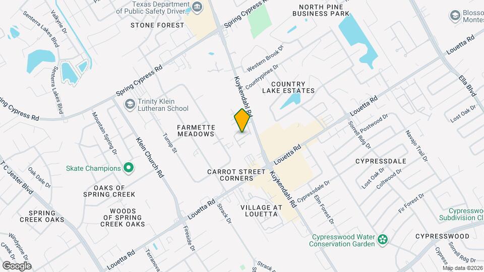 4924 Paradigm Ln Map and Location Details