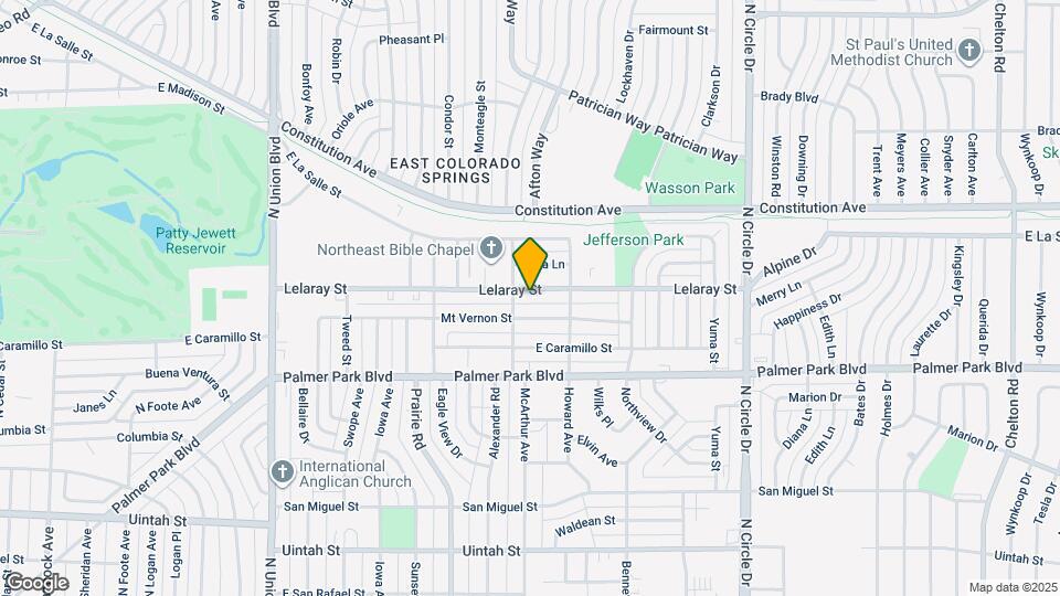 2509 Lelaray St Map and Location Details