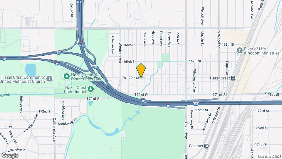 2229 W 170th St Map and Location Details