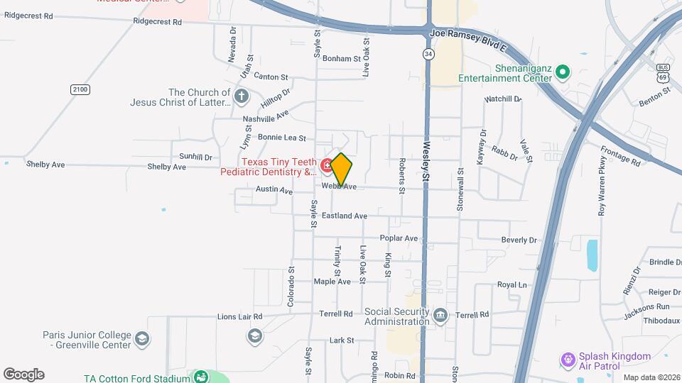 3115 Webb Ave Map and Location Details