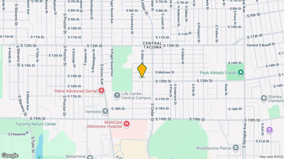 3125 S 15th St Mapa y Detalles de la Ubicación