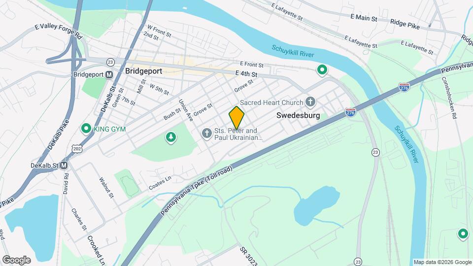 436 Coates St Map and Location Details