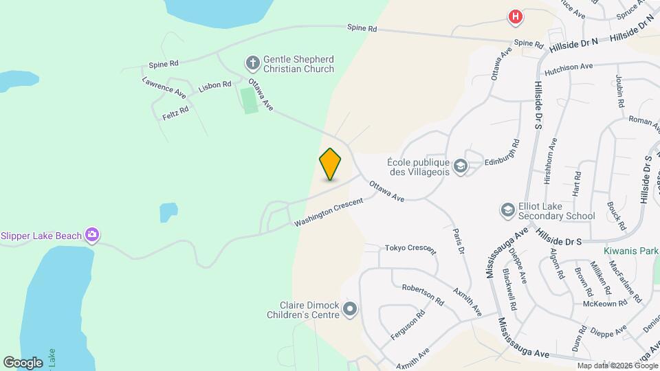 Elliot Lake Retirement Living Map and Location Details