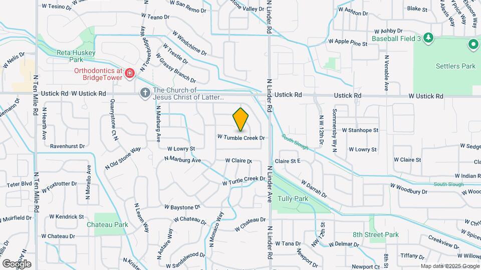 1794 W Tumble Creek Dr Map and Location Details