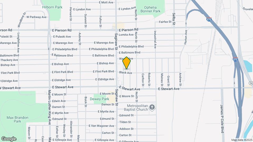 733 Black Ave Map and Location Details