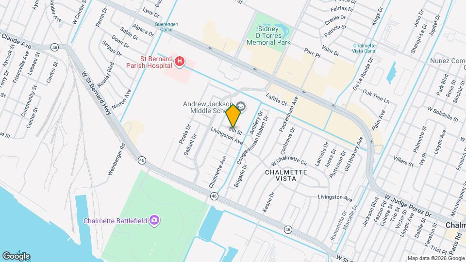 114 8th St Map and Location Details