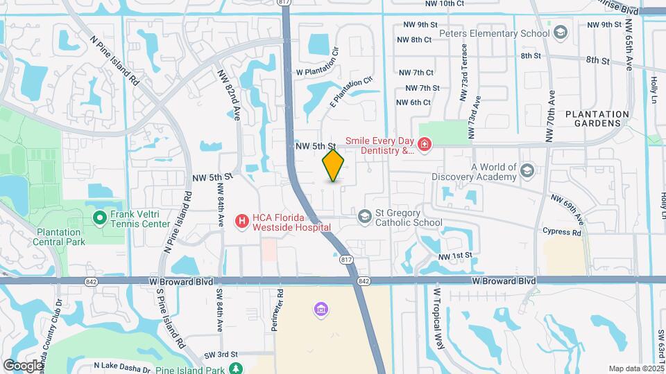 316 NW 78th Ave Map and Location Details