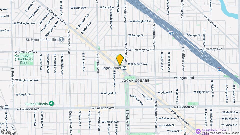 2640 N Milwaukee Ave, Unit 2 Map and Location Details