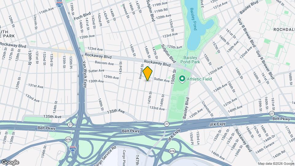 128-19 146th St Mapa y Detalles de la Ubicación