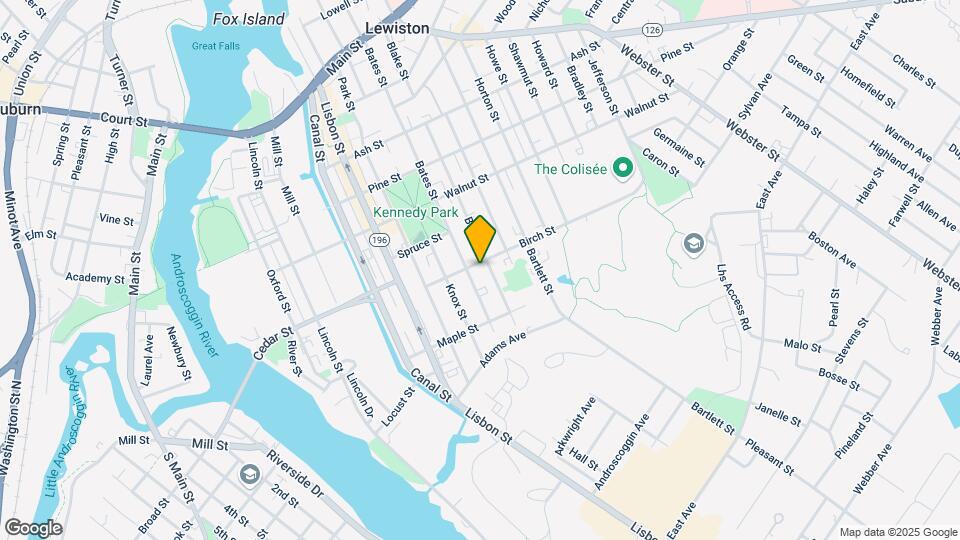 215 Blake St Mapa y Detalles de la Ubicación
