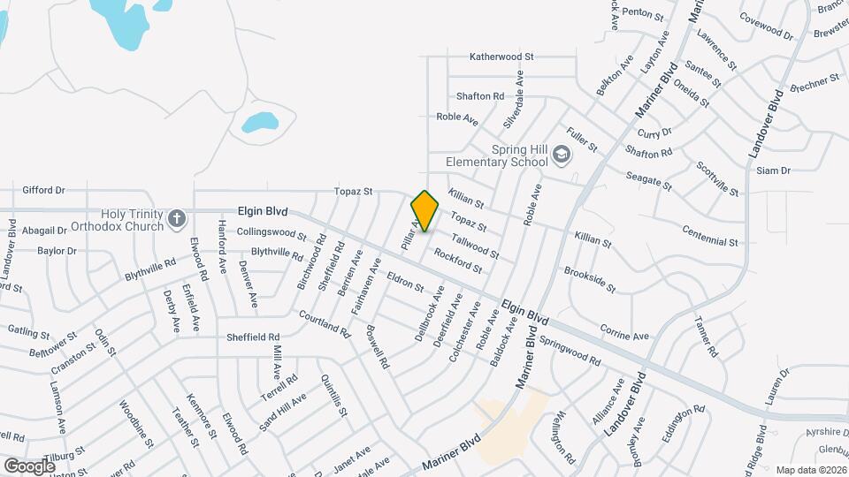 5363 Pierpoint Ave Map and Location Details